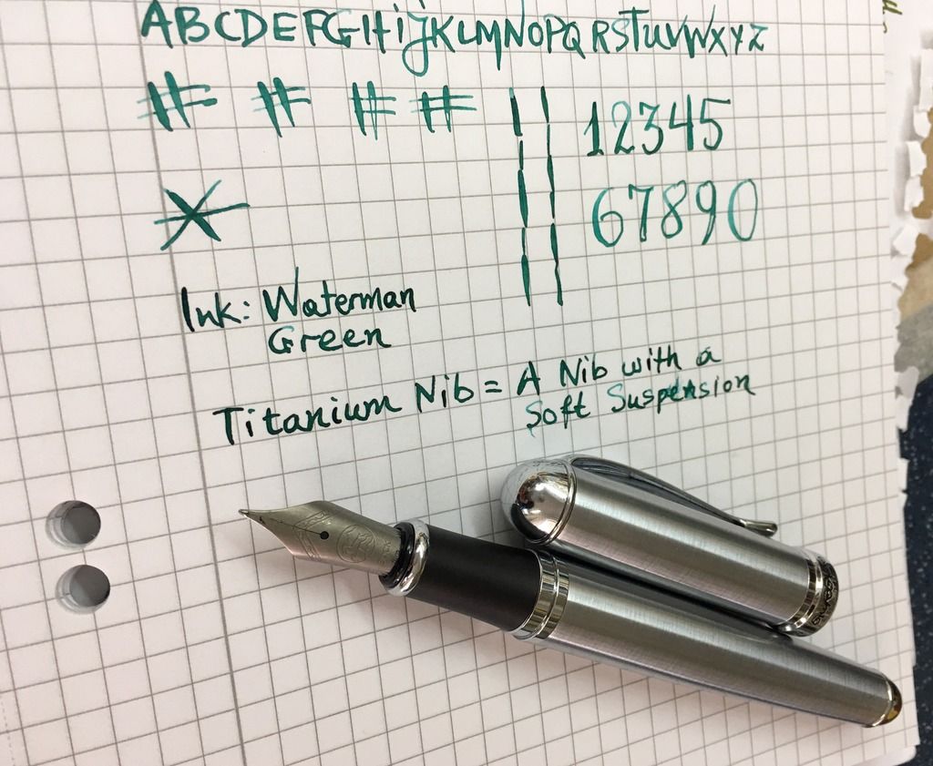 Titanium Bock Nib Kaigelu 316 Beaufort Ink Of Nibs & Tines The
