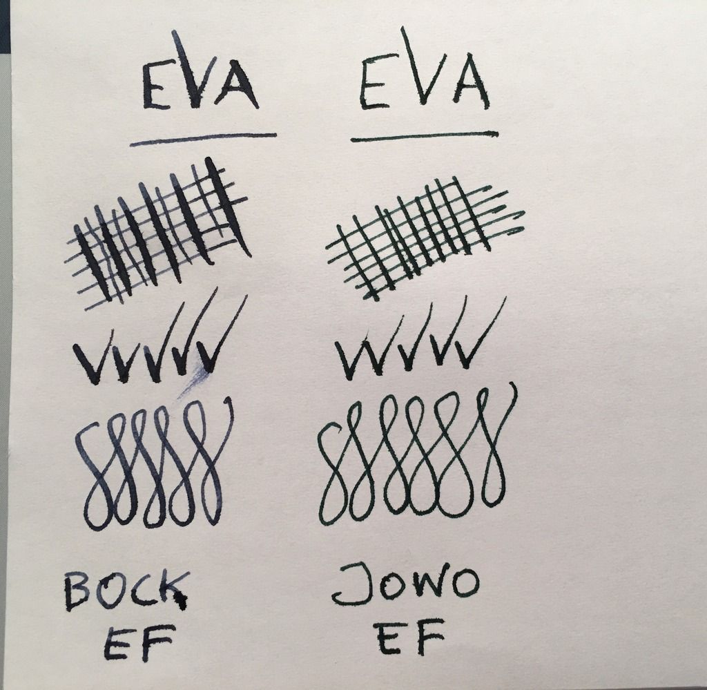 Jowo Vs Bock Vs Schmidt Nibs Is There Really An Important Difference