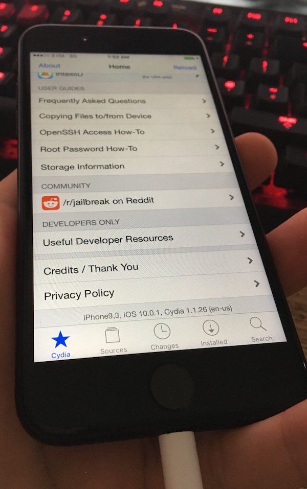 iOS 10.0.2 chính thức phát hành (Luca Tedesco đã JB thành công trên iPhone 7 7.0.1 của anh ấy)