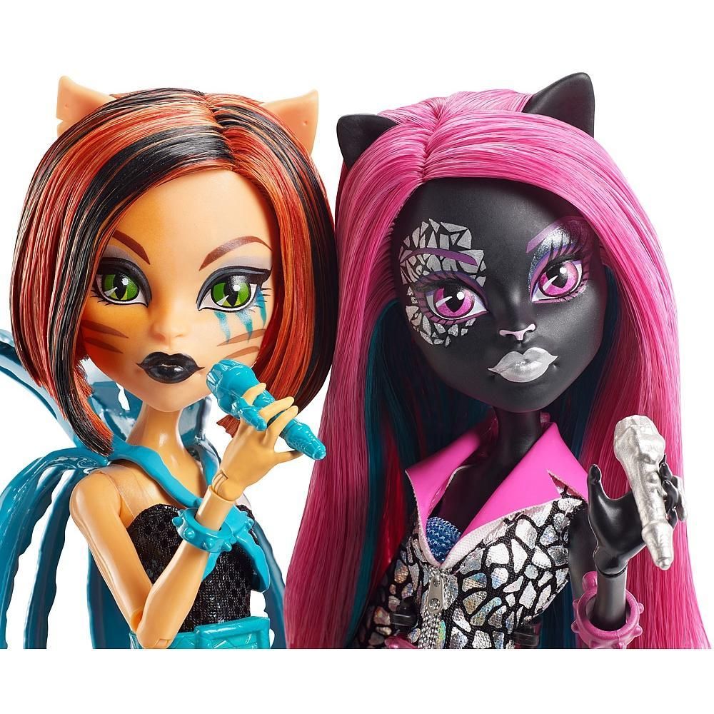 monster high catty noir and toralei