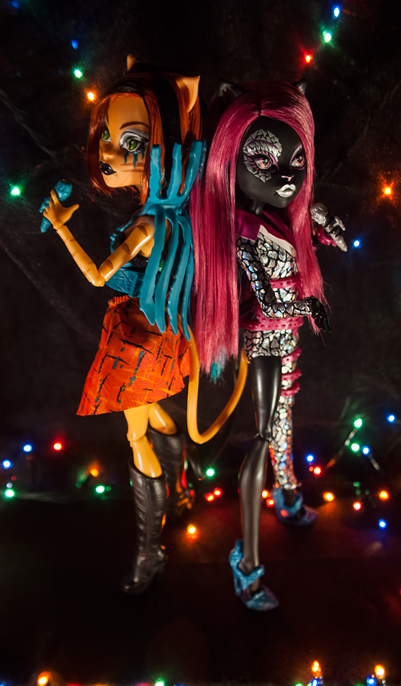 monster high catty noir and toralei