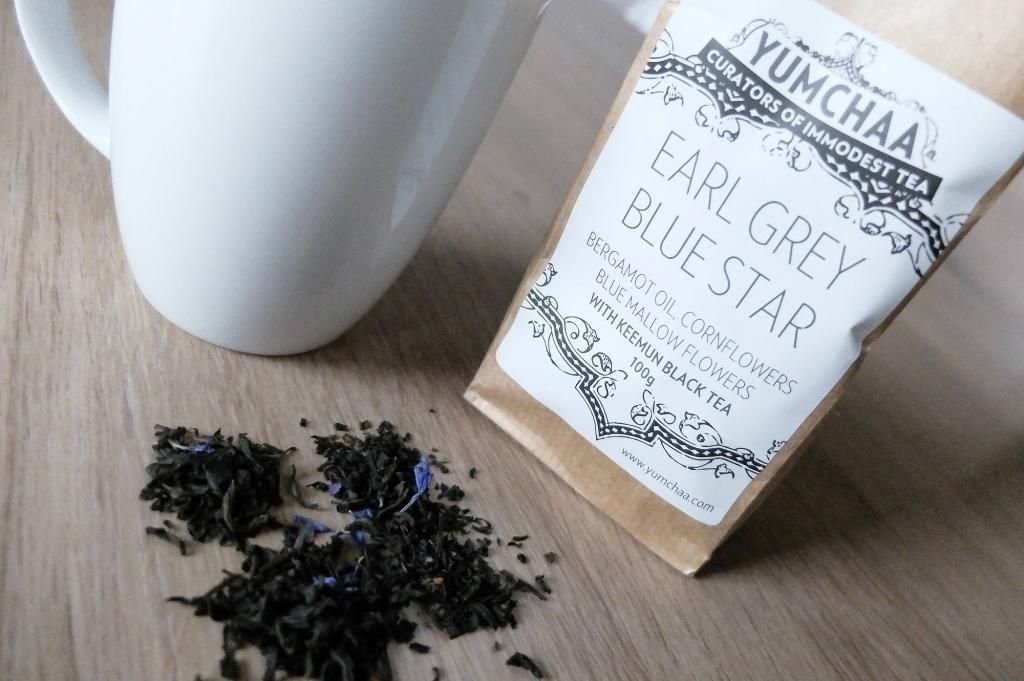 Yumchaa Earl Grey Blue Star loose leaf tea