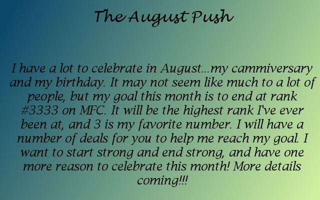 August goal
