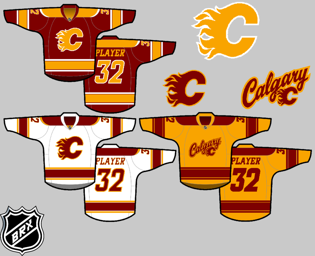 Calgary Flames Re-design - Concepts - Chris Creamer's ...