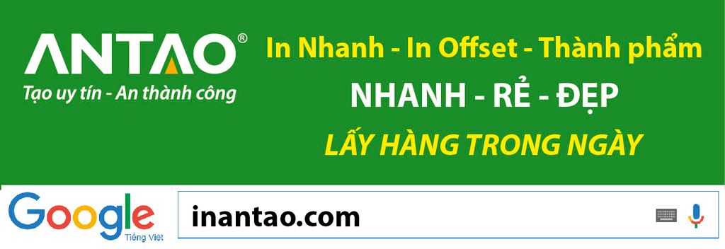 In Nhanh - in Offset (bao thư, namecard, catalogue, tờ rơi, bao bì...) Giao hàng trong ngày