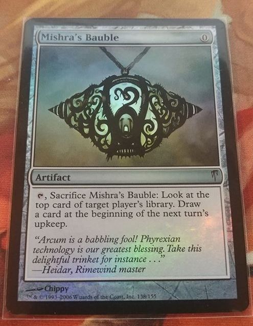 mishra's bauble foil