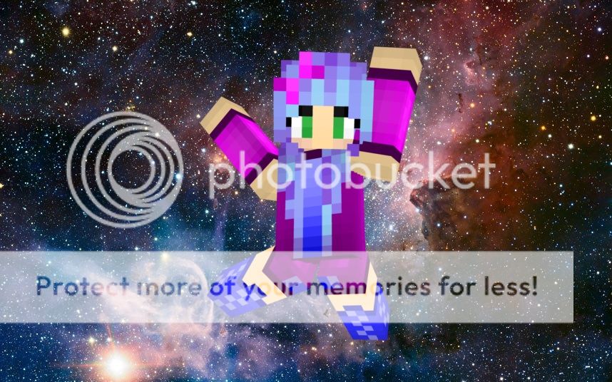 Pastel Space Girl Minecraft Skin