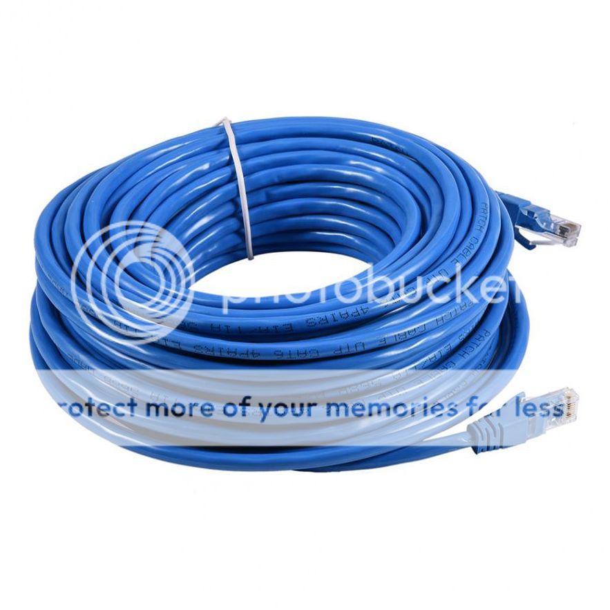 Fast CAT6 Ethernet Cable Network LAN Cord Patch Data Extension Internet ...