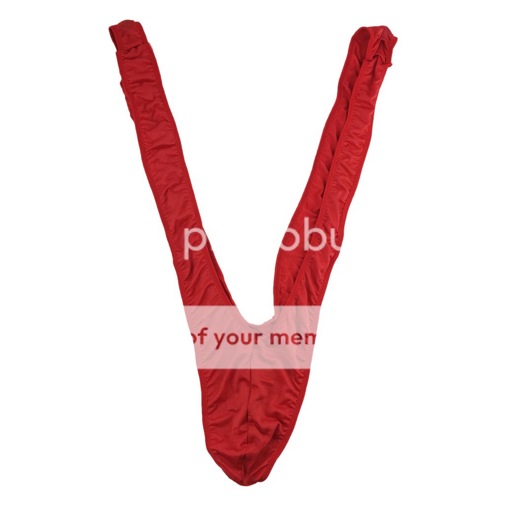 Mens Mankini Costume Swimsuit Thong Swimwear Stag Bucks ...