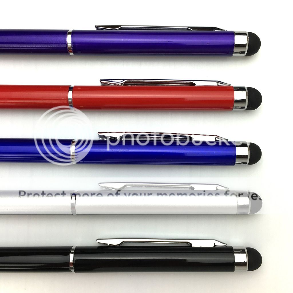 2 in 1 Stylus and Ink Ball Point Pen Touch 1, 5, 10 Pack for iPhone ...