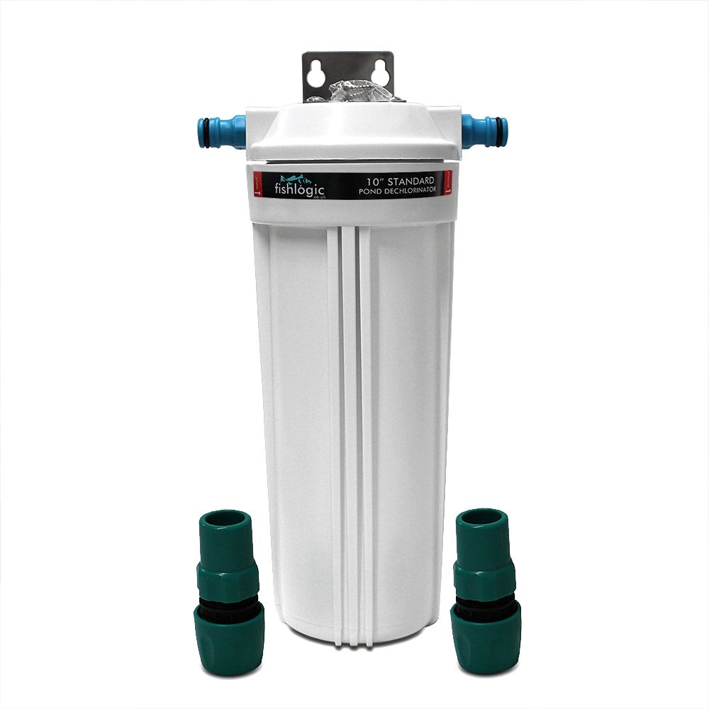 FishLogic Pond Dechlorinator Remove Chlorine tap water, koi, sturgeon