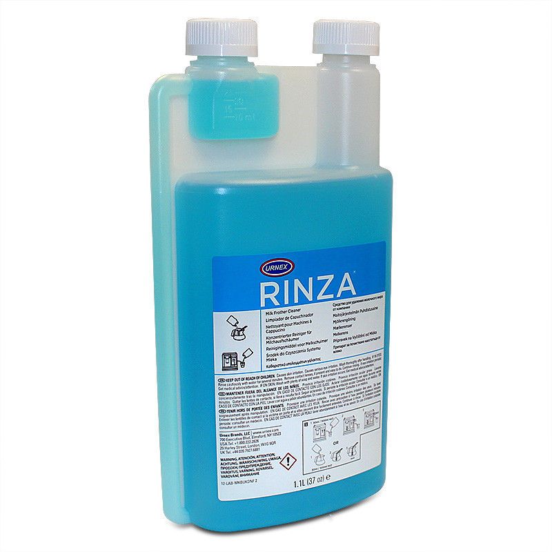 Urnex Rinza Milk System Cleaner 1.1Ltr Detergent Rinse for All Coffee